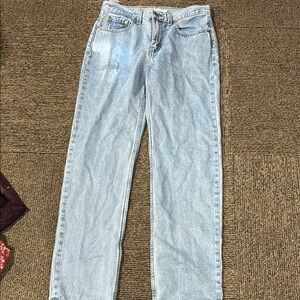 Levi's Blue Straight Leg Jeans Classic Denim